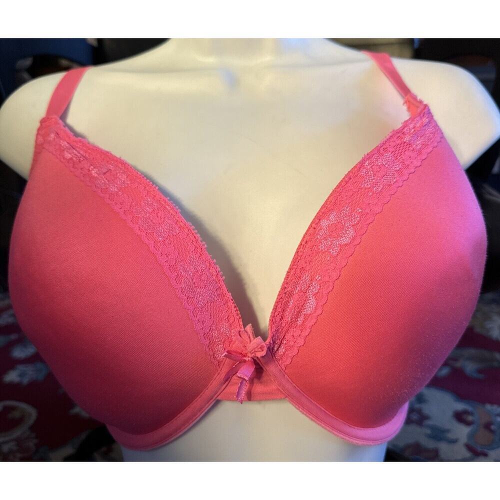 -BRA Always A Flirt Bright Pink Bra 42DD